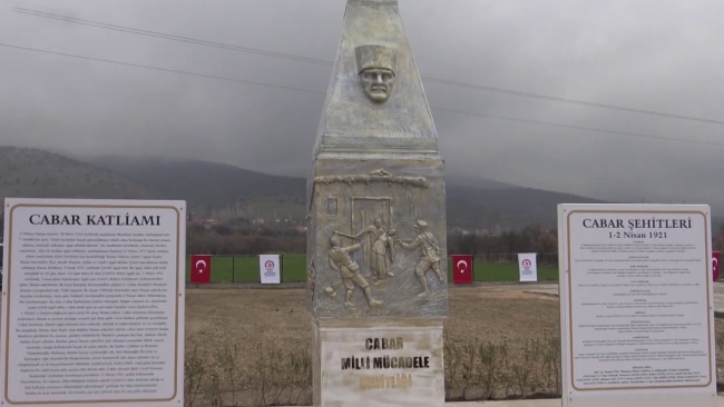 Denizli'de 100 yıllık acı için anıt